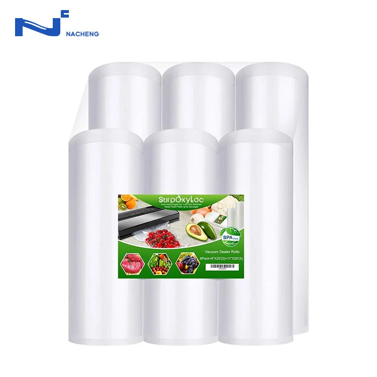 BPA-fri Tubular Vacuum Emballage Bag